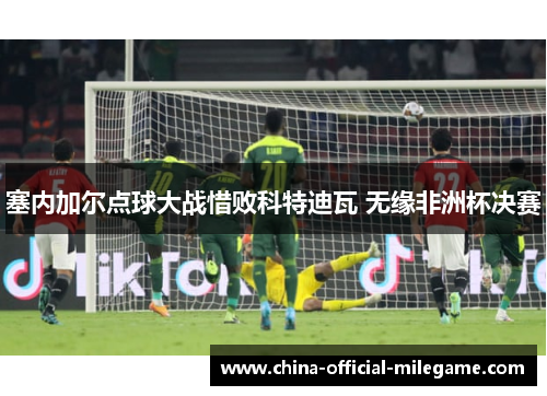 塞内加尔点球大战惜败科特迪瓦 无缘非洲杯决赛